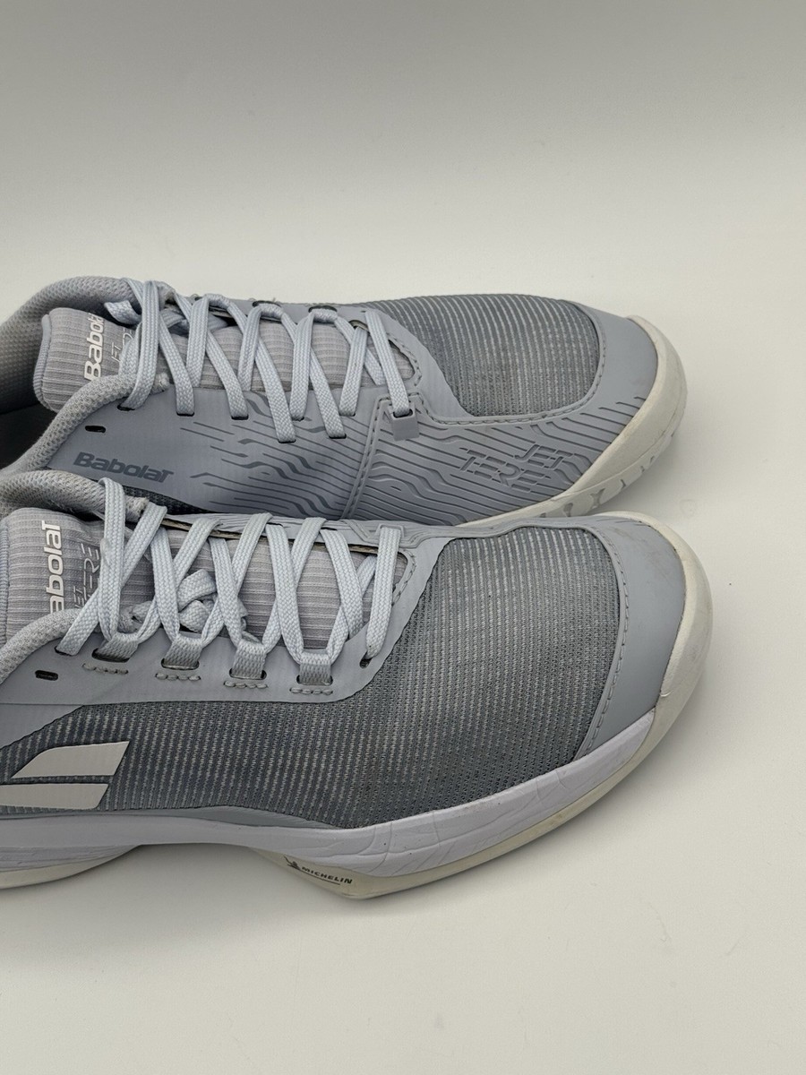 Babolat Jet Tere 2 All Court Womens Size 8 Gray Blue Tennis Running Shoes View 4