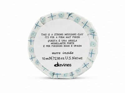 Davines More Inside Strong Moulding Clay 75ml 2.98oz Matte Hold Hair Styling