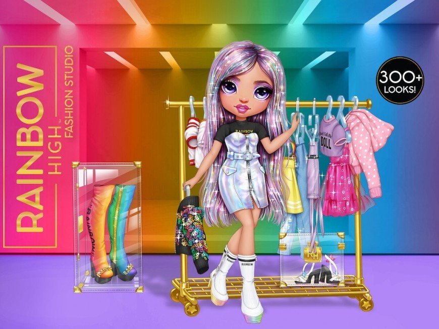 Детская кукла Rainbow High Series 1 - Rainbow High Avery Styles Fashion Stylist — фото 2