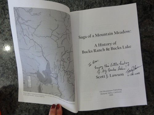 Saga of a Mountain Meadow History of Bucks Ranch Lake Signed Scott J Lawson 2008 - Picture 5 of 14