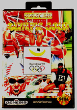 U.S. Gold Olympic Gold Barcelona '92 Sega Genesis Complete w/ Manual & Case