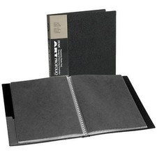 Itoya Art Profolio Presentation Book with 14x17" 24 Pocket Pages, 48 Views