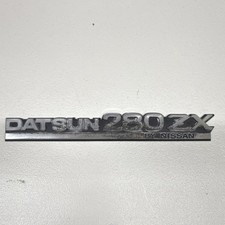 Oem Datsun 280zx Rear Hatch Emblem Badge By Nissan 1979-1983 S130 Original Oem Datsun 280zx Rear Hatch Emblem Badge By Nissan 1979-1983 S130 Original