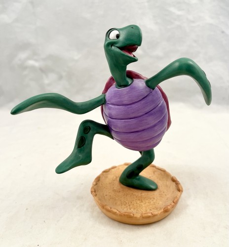 WDCC Disney LITTLE MERMAID Scroll Flounder’s Fandango Twistin’ Turtle Box COA - Foto 5 di 11