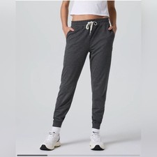 Vuori The Rise The Shine Pant DreamKnit Charcoal Heather Grey Straight Medium