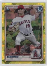 2020 Bowman Chrome Draft Sapphire Edition Yellow 88/99 Adam Seminaris c7y