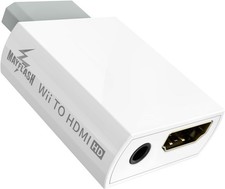 Wii to HDMI Converter 1080P for Full HD Device, Wii HDMI Adapter with 3,5mm A...