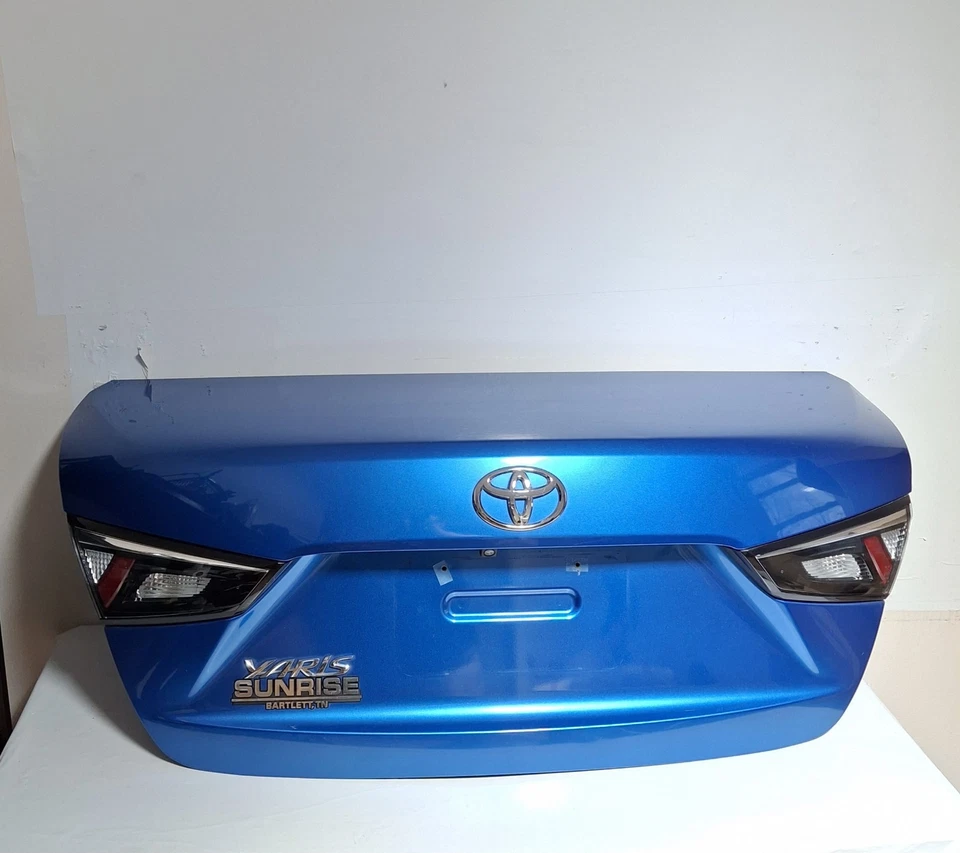 2016-2020 Toyota Yaris Scion iA Deck-Lid Trunk Assembly w/ Camera BLUE METALLIC  - Image 4 of 4