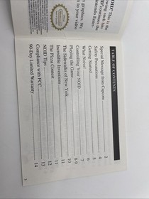 YO! NOID Nintendo NES Instruction Booklet, Capcom, - MANUAL ONLY