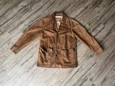 LL Bean - Men s  Brown Suede Button Up Jacket...