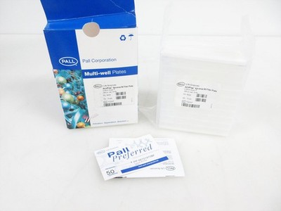 BOX (10) PALL 8029 MULTI WELL PLATES ACROPREP ADVANCE 96 FILTER PLATE 0.45 uM
