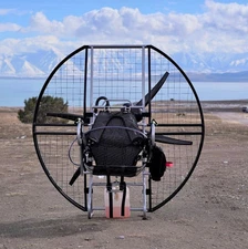 Paramotor Gear Bundle! 200cc paramotor, XL 29m Beginner Glider, 115 KG Reserve!