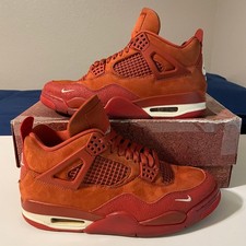 Jordan 4 Retro Brick by Brick Nigel Sylvester Size 9.5 Men's