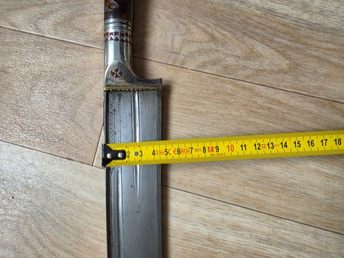 Rare Antique Islamic Khyber Knife Sword Dagger Afghanistan / Pakistan 19th c. - Picture 16 of 24