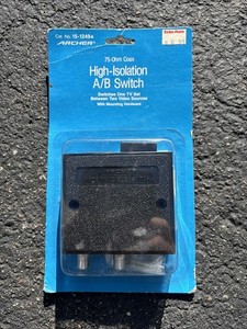 ARCHER 15-1249A 75-Ohm Coax High-Isolation A/B Switch  NIP