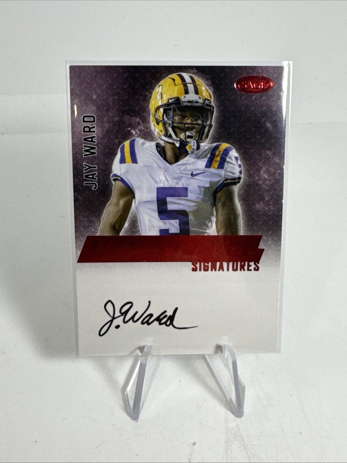 2023 Sage Red foil Next Level Auto RC #NLS-JW2
