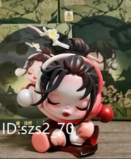 Scene - Authentic POP MART Skullpanda The Ink Plum Blossom Mini Figure Cute Toy