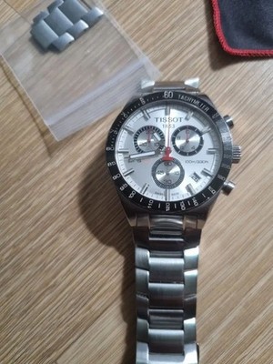TISSOT PRS516 Chronograph Silver Metal T Shirt