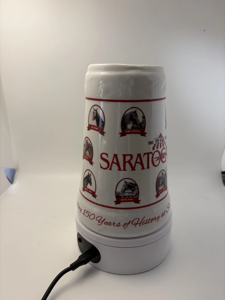 Hipódromo de Saratoga - 150 años de historia en Saratoga - piedra de la NYRA - nunca usado Foto 3 de 4