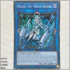 Maliss Q White Binder - CRBR-EN019 - Super Rare 1st Edition Yugioh
