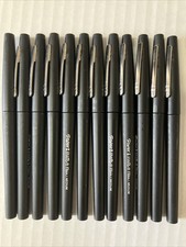Paper Mate Flair Felt Tip Pens, Medium Point 0.7mm , Black, 12 Count