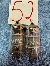 2 NEC 12AD7 12AX7 tubes Roberts 770X Akai M7 M8 Sony 500 Fisher Scott Amplifier