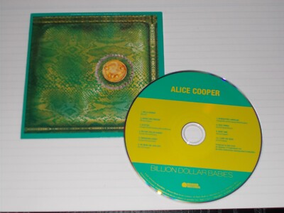 ALICE COOPER CD '' BILLION DOLLAR BABIES '' inkl. ELECTED, NO MORE MR. NICE GUY...