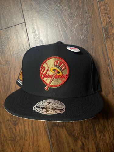 New York Yankees Lids x Mitchell Ness TOPPS Exclusive Hat 2001 7 5/8 Store Only - Picture 1 of 5