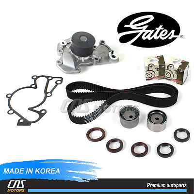 Gates ''HTD'' Timing Belt Kit & Water Pump for 99-10 Hyundai Kia 2.5L 2.7L V6     