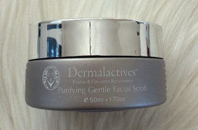 Dermalactives Purifying Gently Facial Scrub 1.70oz Face Cleanser $160 