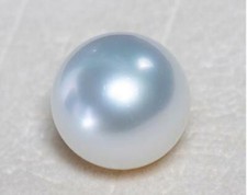 huge 12-13mm natural south sea genuine white loose round pearl undrilled