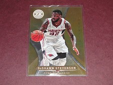 2012-13 Totally Certified DeSHAWN STEVENSON #143 Gold Variant/25 Mavericks-Hawks