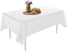 Puricon 6 St&uuml;ck Einweg Tischdecke Aus Kunststoff 137 X 274 Cm, Premium Rechtecki