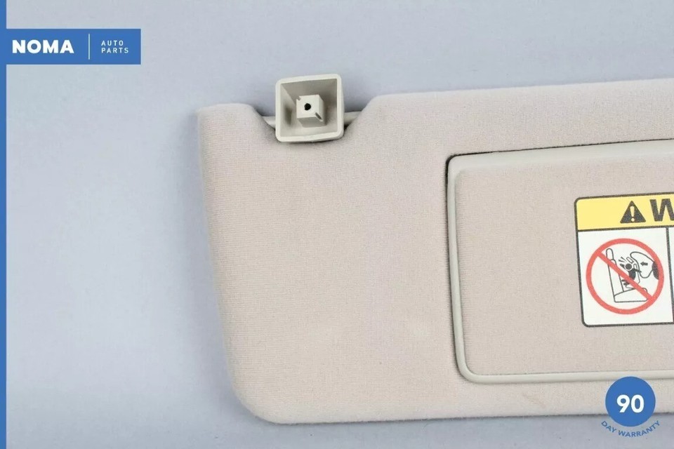 9803 Jaguar X308 XJ8 XJR VDP Right Passenger Side Sun Visor Shade Beige OEM eBay