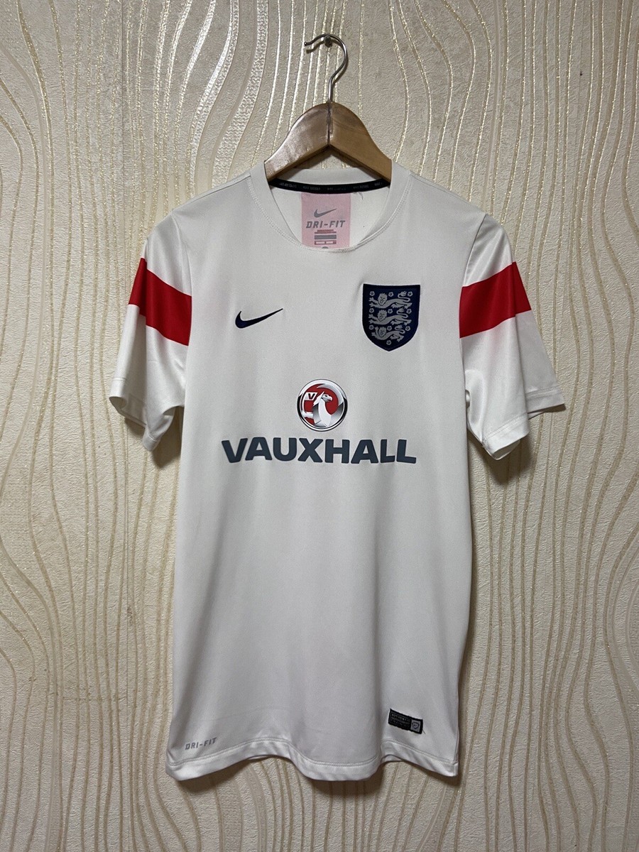 ENGLAND 2014 2015 PRE MATCH TRAINING SHIRT JERSEY NIKE 587900-101