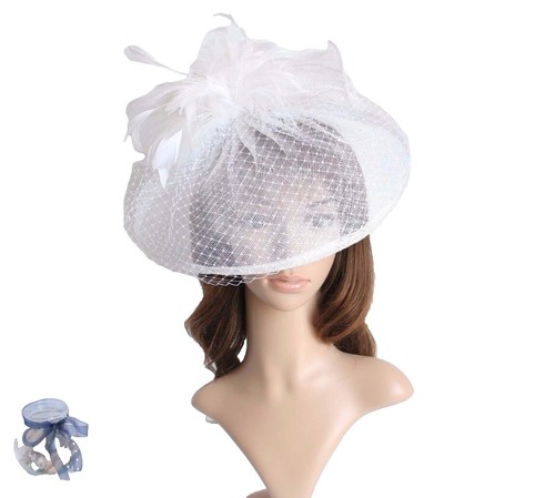 3PC Large Leaf Petal Trimmings Sinamay Fascinator Making  display picture 3