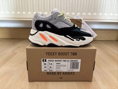 adidas Yeezy Boost 700 V1 Infant Wave Runner Kids_US 8K UK 7.5K EU 25_FU8961