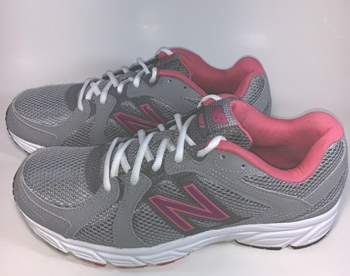 Sz 9.5 Womens Running Shoes Gray Pink 