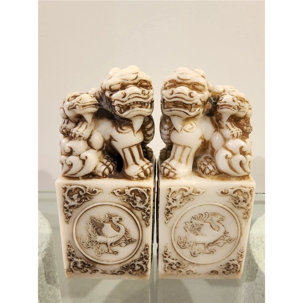 白色石头1900-1940 年前中国风雕像、雕像| eBay