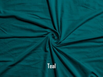 Cotton Spandex Jersey Knit Solid Colors 4 Way Stretch 60''W By Yard