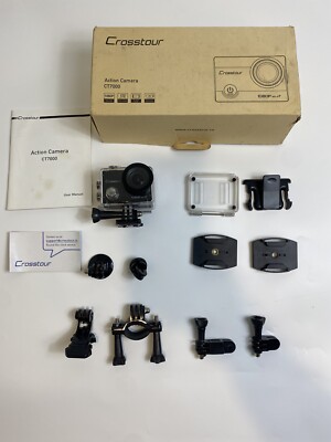 Crosstour (CT7000) Action Camera 170° Wide Angle Lens 1080P - With