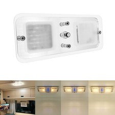 Lampada LED da 12V Plafoniera di Luce per Auto Camper 4 Livelli di Luminosità
