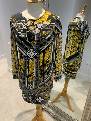 ICONIC VERSUS VERSACE Mini Stretch Dress Small UK 8