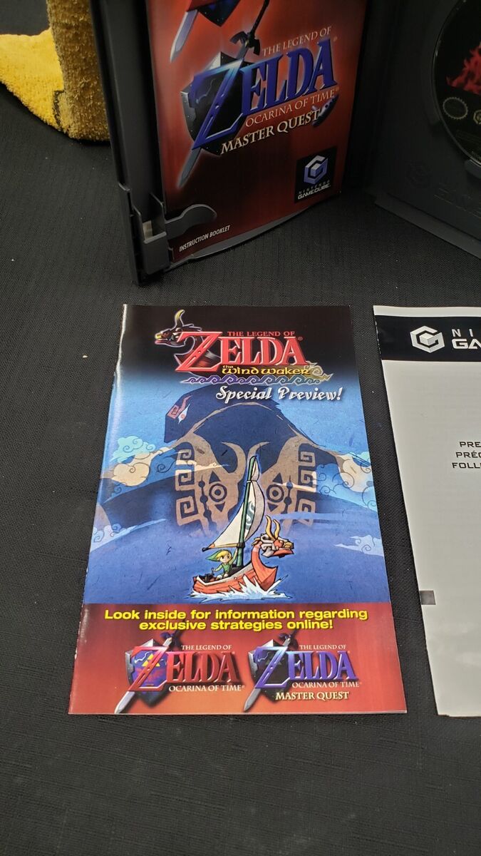 The Legend of Zelda Ocarina of Time: Master Quest GameCube CIB