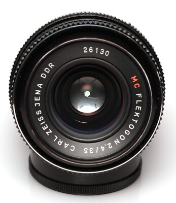 Carl Zeiss Jena MC FLEKTOGON 35mm 2.4 M42 mount NEW 1009 | eBay
