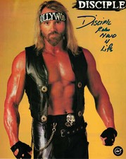 Brutus Beefcake "The Disciple" Autographed WCW 8x10