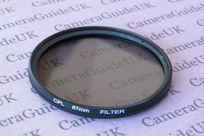 CPL 67mm Polfilter für Canon Panasonic Sigma Nikon Sony Objektive