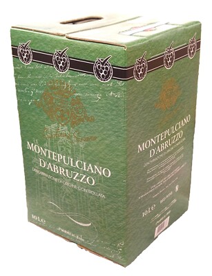 Casalina Di Siziano Montepulciano d´Abruzzo DOC Rot 12 % Vol.  - 10 Liter BIB