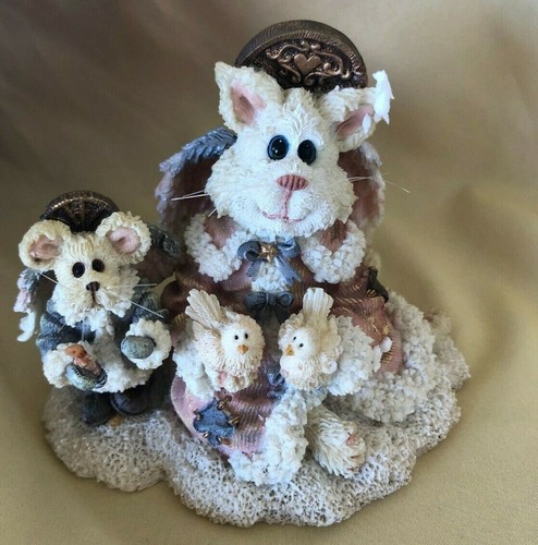 The Purrstone Collection Boyds Bears & Friends Felicia Angelpuss/George 5E/1908