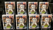 (x30 Lot) John Rave 2019 Bowman Draft #144 (1st Bowman) Kansas City Royals (RC)